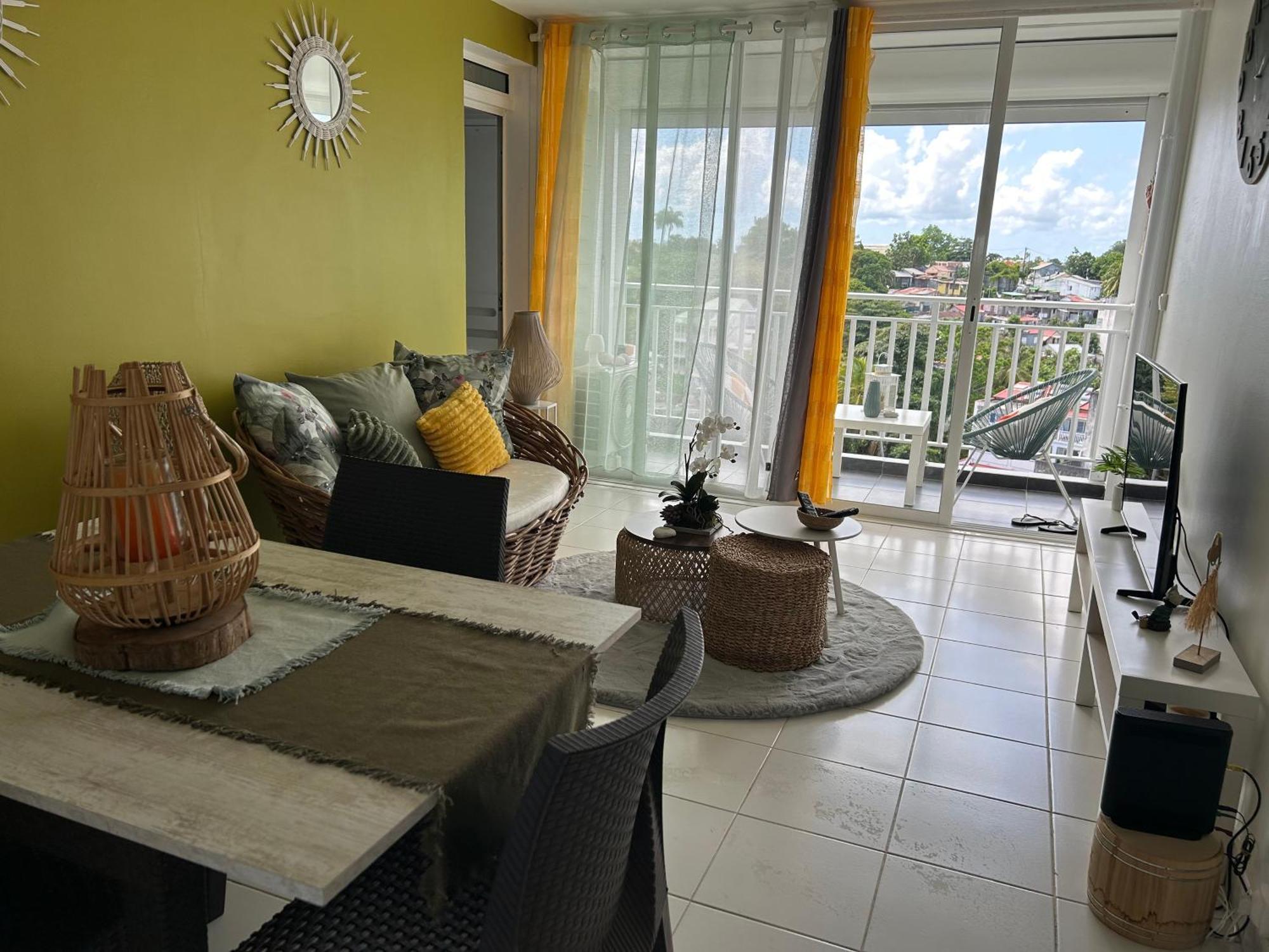 Appartement Avec Vue Panoramique De Pointe-A-Pitre Zewnętrze zdjęcie